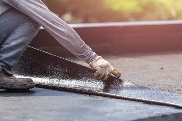 Professional Foundation Crack Repair technician working in Elwood, NJ